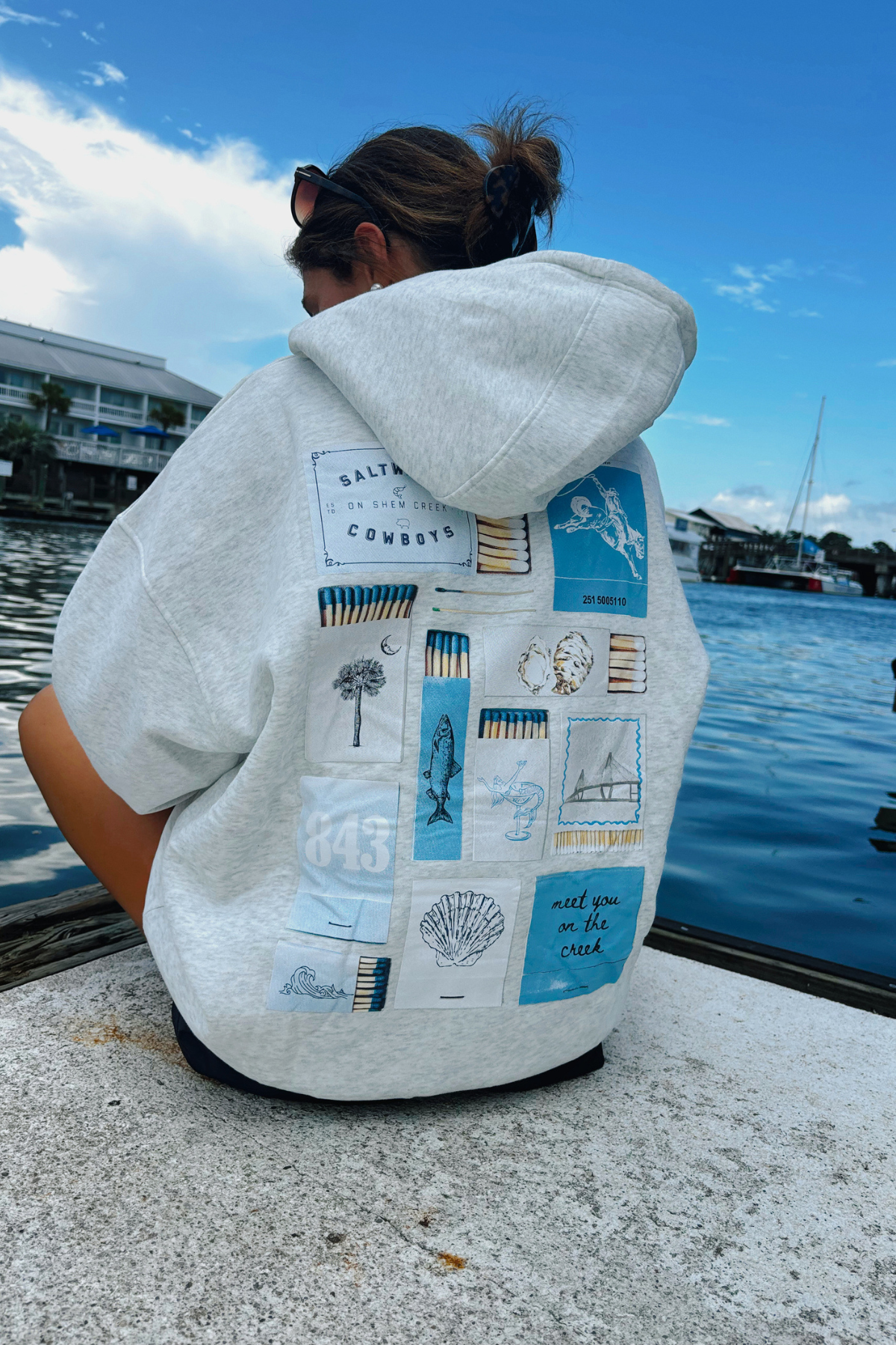 Matchbox Hoodie Light Grey