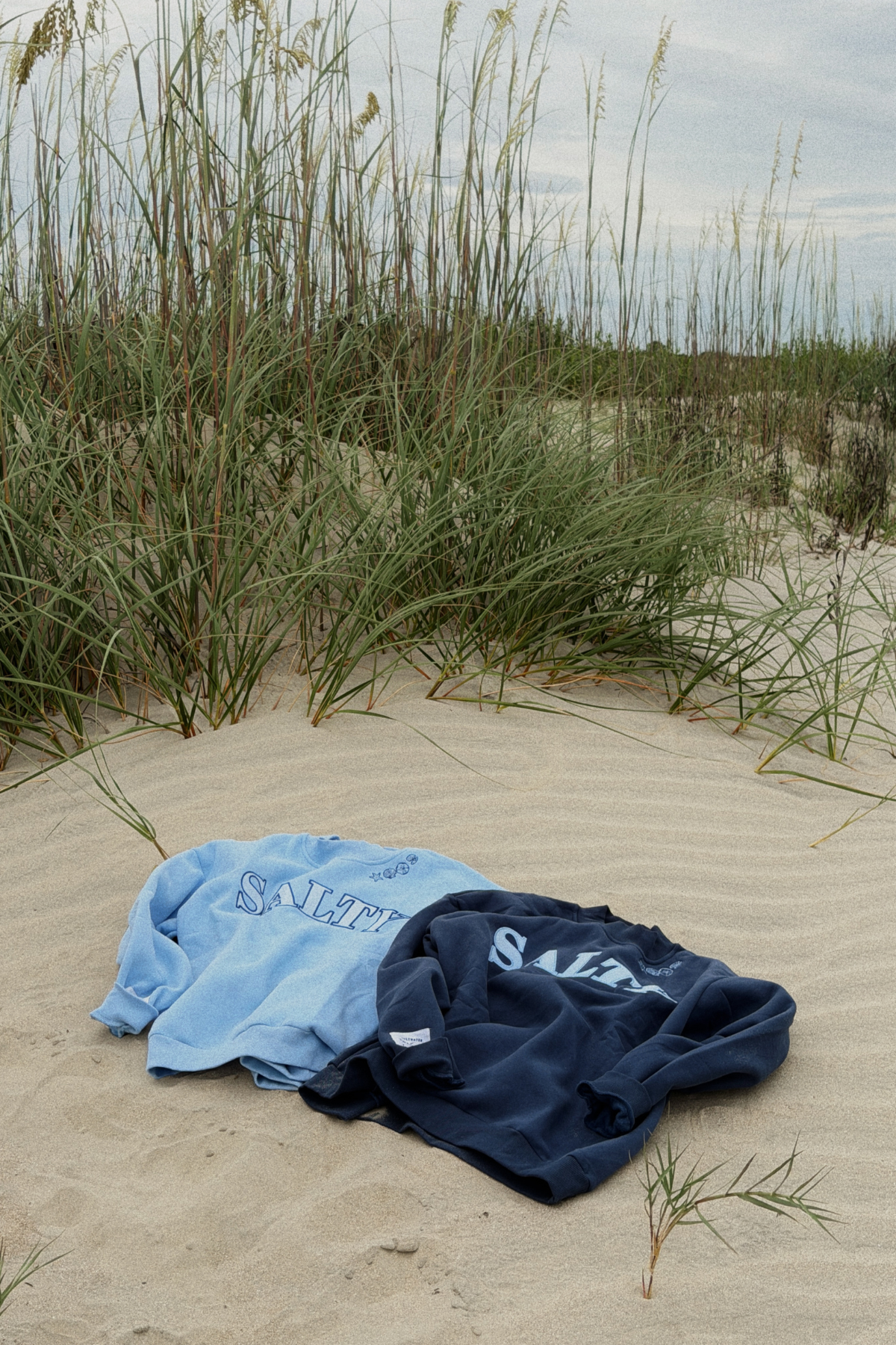 Sky Salty Mockneck