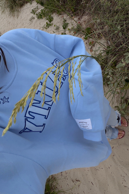 Sky Salty Mockneck