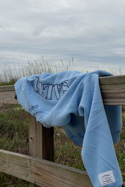 Sky Salty Mockneck