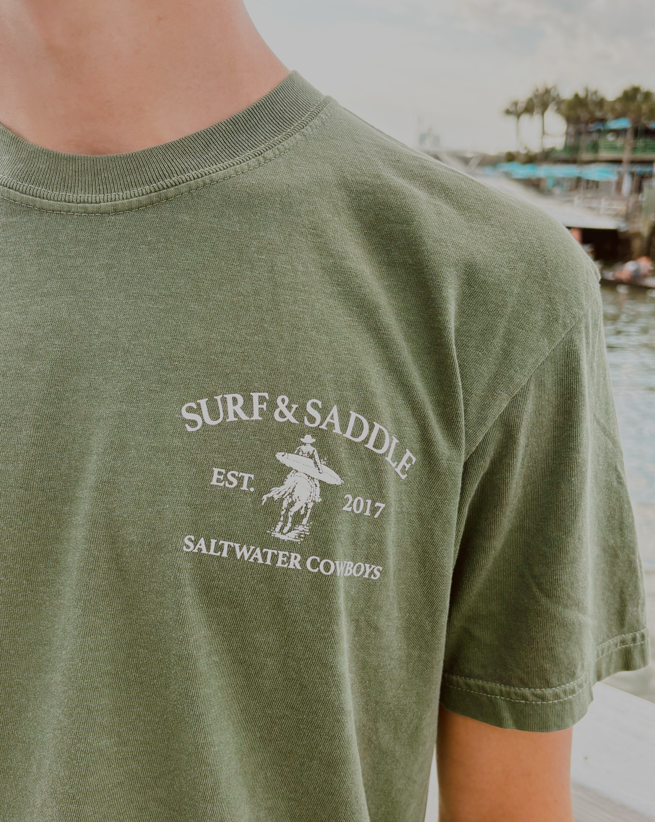 Surf & Saddle Tee