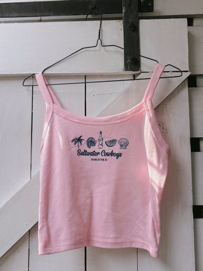 COASTAL TANK PINK