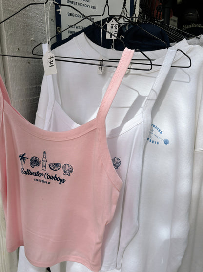COASTAL TANK PINK